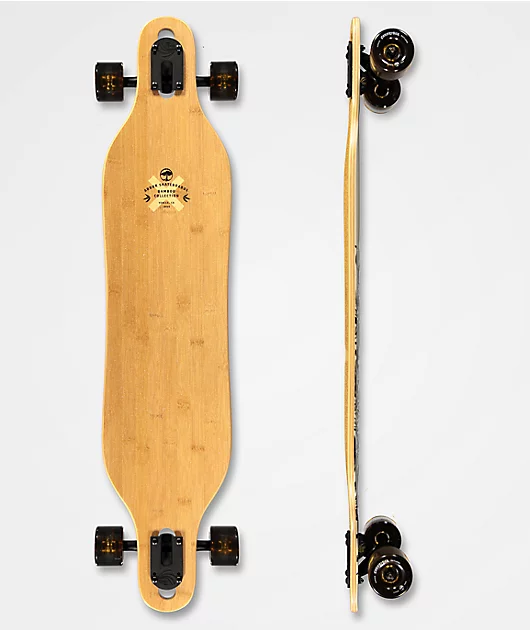 Arbor Axis Bamboo 40\" Drop Through Longboard Complete