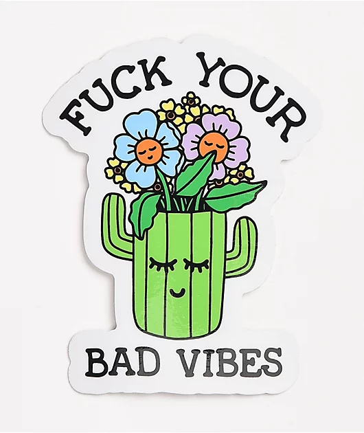 Stickie Bandits Bad Vibes Sticker