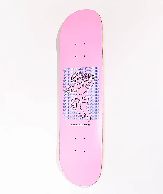 Know Bad Daze Broken Wing 8.0\" Skateboard Deck