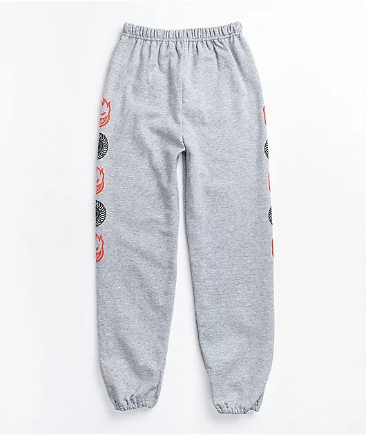 Spitfire Kids Bighead Swirl Grey Sweatpants