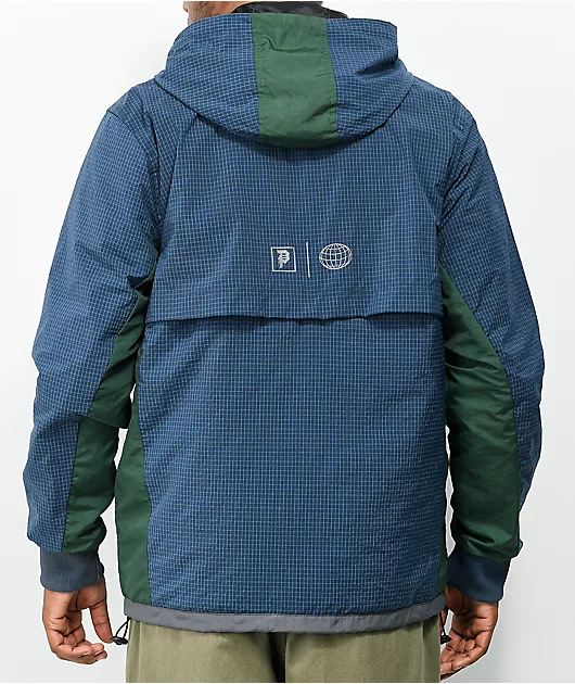 Primitive Prime Blue & Green Anorak Jacket