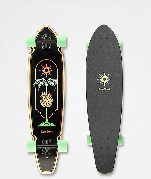 Globe All Time Skewered 36\" Longboard Complete