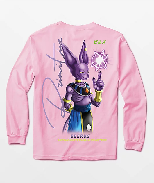 Primitive x Dragon Ball Super Beerus Orb Long Sleeve T-Shirt