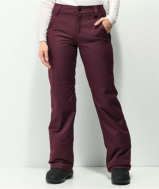 Volcom Frochickie Merlot 10K Insulated Snowboard Pants