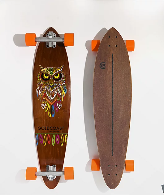 Gold Coast Attitude 37\" Pintail Longboard Complete
