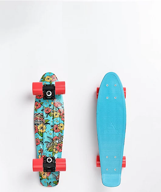 Swell Hollywood Flamingo 22\" Cruiser Skateboard Complete
