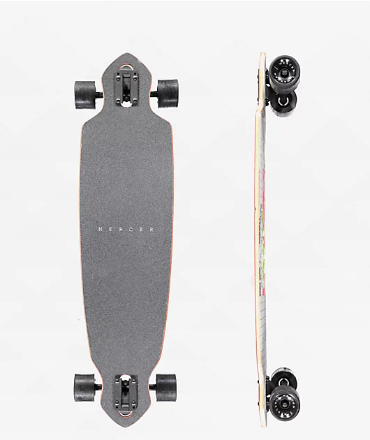 Mercer Rose Inverted 36\" Drop Through Longboard Complete