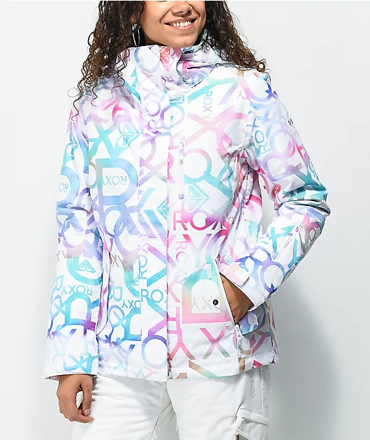 Roxy Jetty Mix Print 10K Snowboard Jacket
