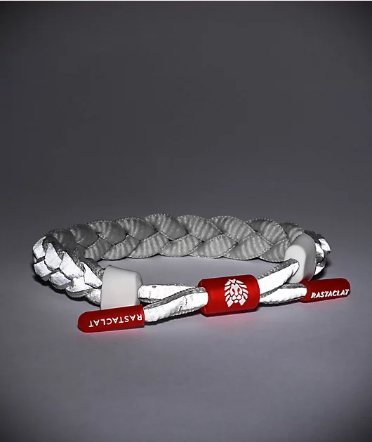 69677-rastaclat-grey-matter-grey-red-bracelet-2.webp Rastaclat Grey Matter Grey & Red Bracelet