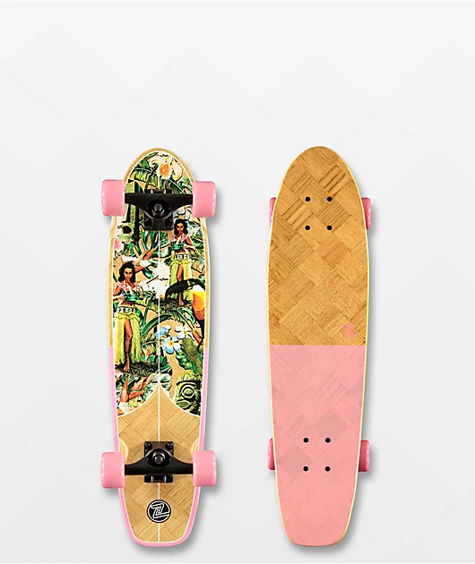 Z-Flex Banana Train 29\" Cruiser Skateboard Complete