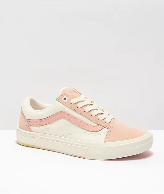 Vans Old Skool BMX Peach & Marshmallow Skate Shoes