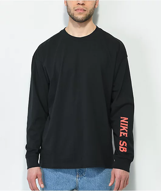 70149-nike-sb-snaked-black-long-sleeve-t-shirt-2.webp Nike SB Snaked Black Long Sleeve T-Shirt