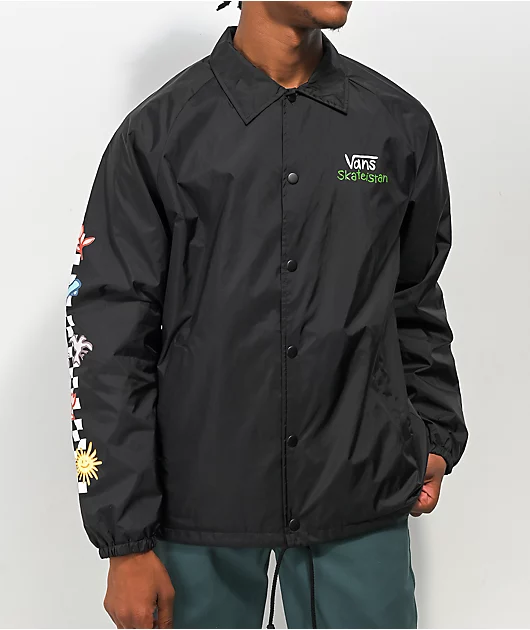 70235-vans-x-skateistan-torrey-black-coaches-jacket-1.webp Vans x Skateistan Torrey Black Coaches Jacket