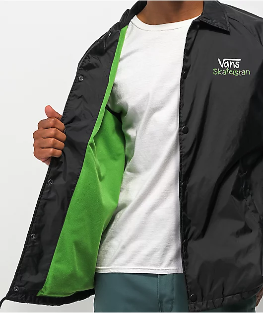 70235-vans-x-skateistan-torrey-black-coaches-jacket-5.webp Vans x Skateistan Torrey Black Coaches Jacket