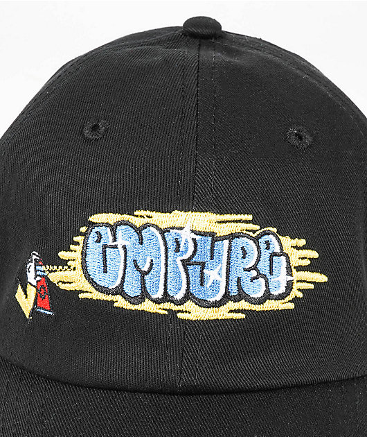 70875-empyre-spray-it-dad-black-strapback-hat-2.jpg Empyre Spray It Dad Black Strapback Hat