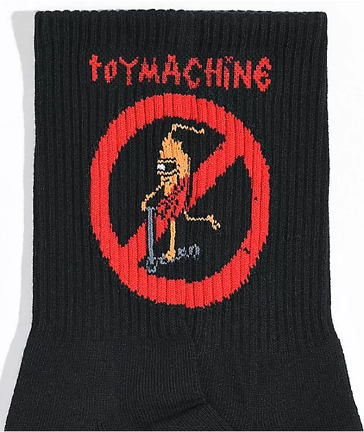 70901-toy-machine-no-scooter-black-crew-socks-2.webp Toy Machine No Scooter Black Crew Socks