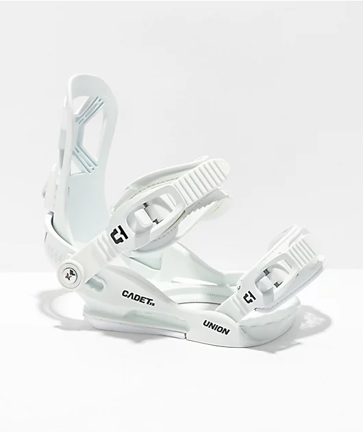 Union Kid's Cadet XS White Snowboard Bindings 2023