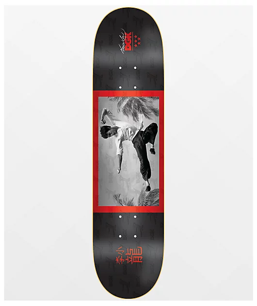 DGK x Bruce Lee Flying Man 8.25\" Skateboard Deck
