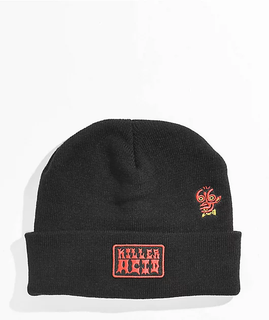 71096-killer-acid-highway-to-hell-black-beanie-1.webp Killer Acid Highway To Hell Black Beanie