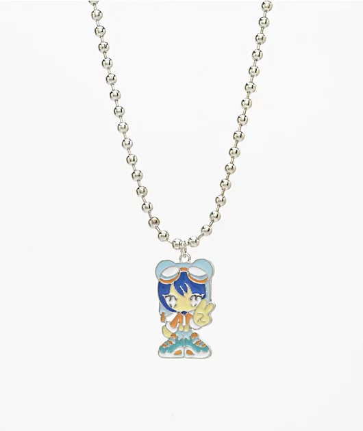 71099-stone-locket-chibi-girl-silver-pendant-necklace-1.webp Stone + Locket Chibi Girl Silver Pendant Necklace