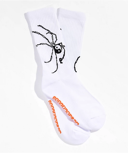 71165-psockadelic-spider-yin-yang-white-crew-socks-1.webp Psockadelic Spider Yin Yang White Crew Socks