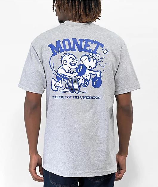 Monet Underdog Heather Grey T-Shirt