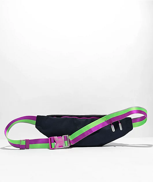 71382-nike-heritage-festival-green-purple-fanny-pack-3.webp Nike Heritage Festival Green & Purple Fanny Pack