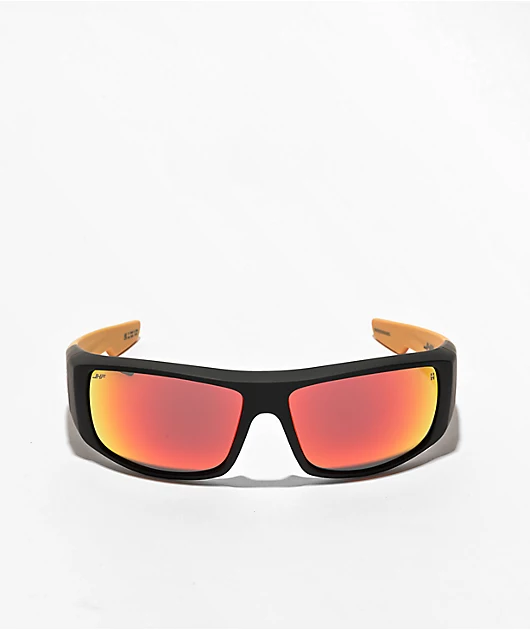Spy x Boo Johnson Logan Orange Flame Sunglasses