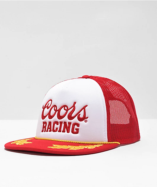 American Needle x Coors Earnhardt Red & White Trucker Hat