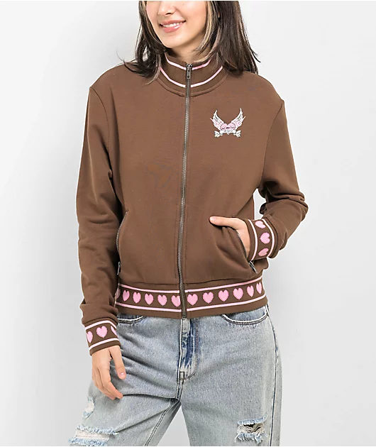 71872-empyre-bria-hearts-brown-zip-sweatshirt-1.webp Empyre Bria Hearts Brown Zip Sweatshirt