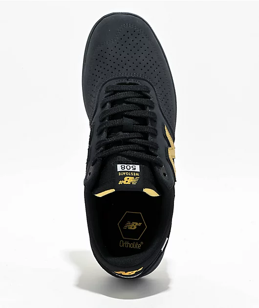 71936-new-balance-numeric-brandon-westgate-508-black-yellow-skate-shoes-3.webp New Balance Numeric Brandon Westgate 508 Black & Yellow Skate Shoes