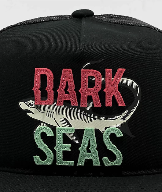 72727-dark-seas-thresher-black-trucker-hat-3.webp Dark Seas Thresher Black Trucker Hat