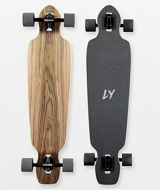 Landyachtz Battle Axe Space Rock 38\" Longboard Complete