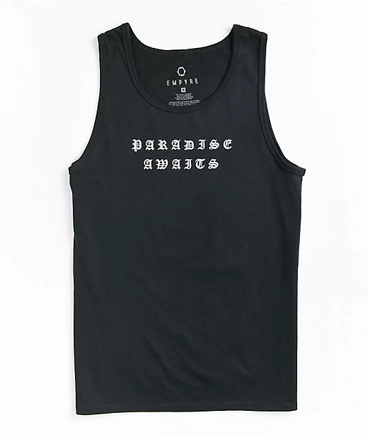 73388-empyre-paradise-awaits-black-tank-top-2.webp Empyre Paradise Awaits Black Tank Top