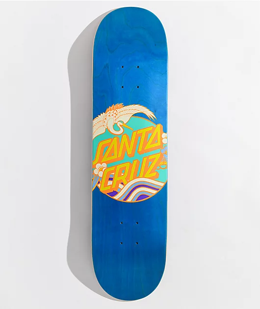 Santa Cruz Crane Dot 8.0\" Skateboard Deck