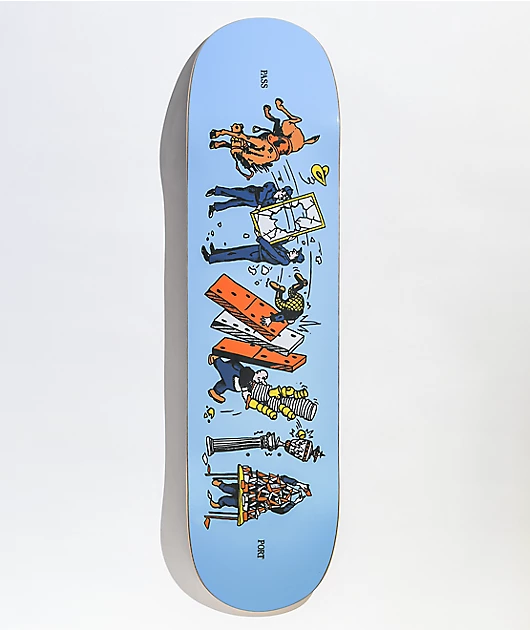 Passport Singles Take Care 8.0\" Skateboard Deck