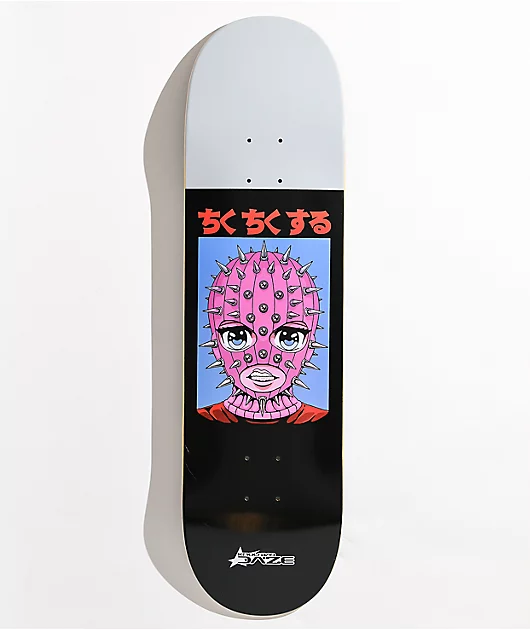 Know Bad Daze Prickly 8.5\" Skateboard Deck