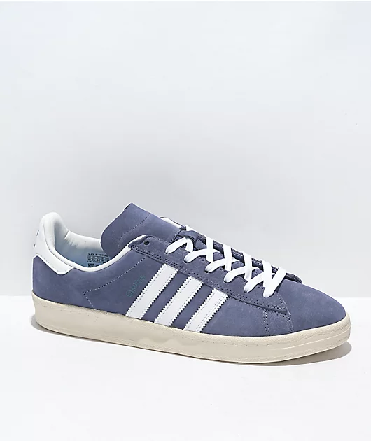 adidas Campus ADV Orbit Violet & White Skate Shoes