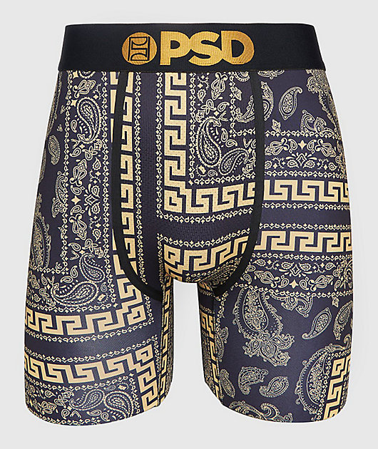 PSD Meander Lux Gold Boxer Briefs