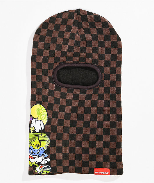 73984-sprayground-chase-bank-brown-black-balaclava-1.jpg Sprayground Chase Bank Brown & Black Balaclava