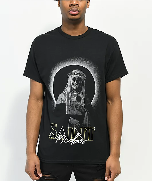 74025-saint-midas-dead-saint-black-t-shirt-1.webp Saint Midas Dead Saint Black T-Shirt