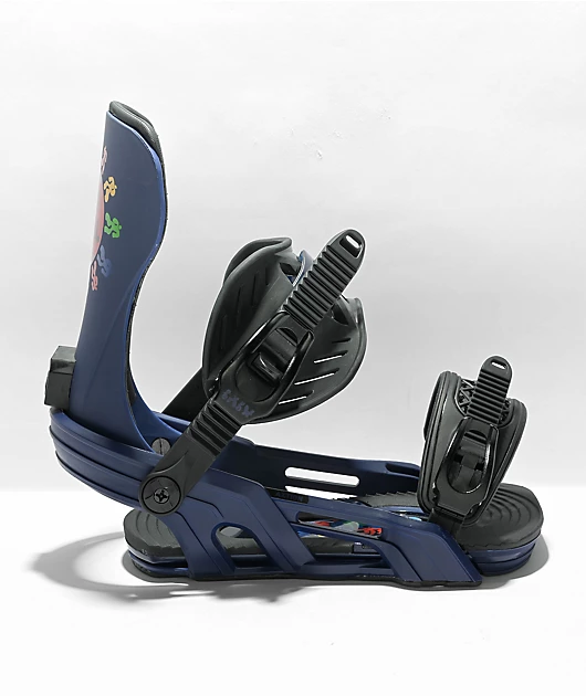 Bent Metal Axtion Forest Bailey Blue Snowboard Bindings 2023