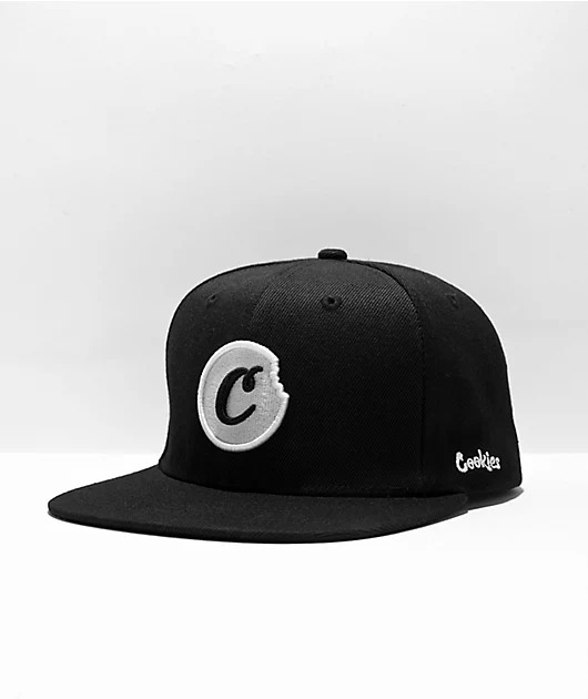 74227-cookies-c-bite-black-snapback-hat-1.webp Cookies C-Bite Black Snapback Hat
