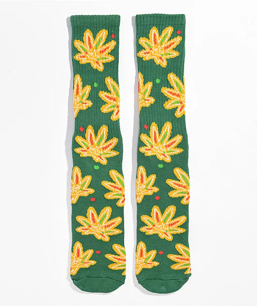 74425-huf-gingerbread-buddy-green-crew-socks-1.webp HUF Gingerbread Buddy Green Crew Socks