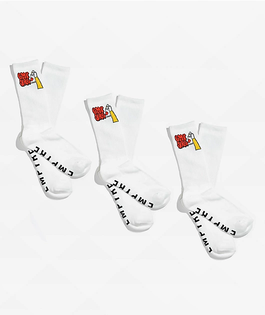 74453-empyre-3-pack-white-crew-socks-1.webp Empyre 3 Pack White Crew Socks
