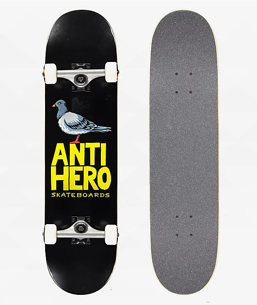 Anti-Hero Pigeon Here 8.0\" Skateboard Complete