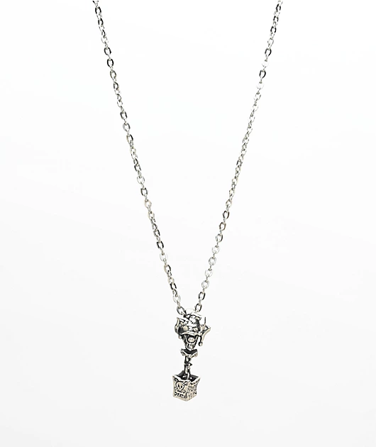 Personal Fears Jack In The Box 3mm Rolo Necklace