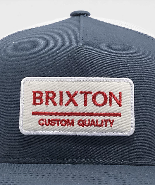 74706-brixton-palmer-proper-mp-blue-white-trucker-hat-2.webp Brixton Palmer Proper MP Blue & White Trucker Hat