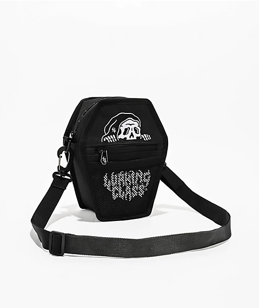 Lurking Class by Sketchy Tank Coffin Black Crossbody Bag