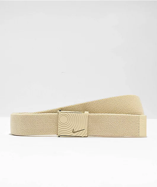 Nike Outsole Cream Stretch Web Belt